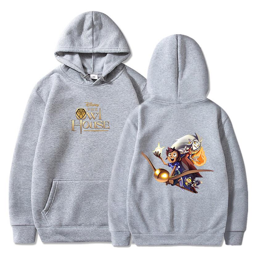 Anime Merch Hoodie - A casa da coruja hoodies das