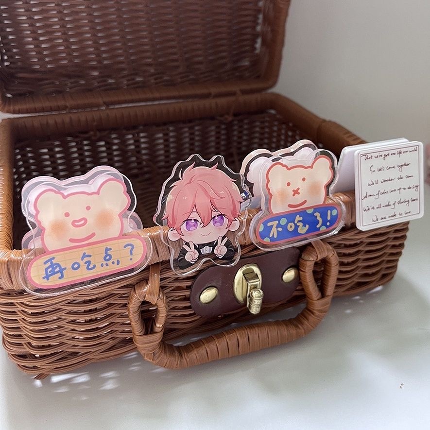 Anime Merchandise Logo - Clipe de Acrílico PP Personalizado com