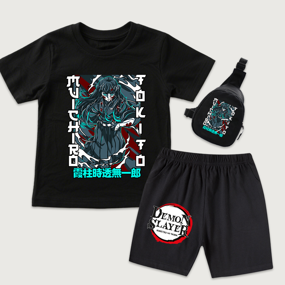 Anime Girl Merchandise - Conjunto de 3 Peças Demon Slayer