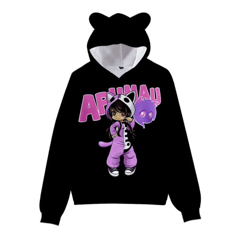 Anime Merch Hoodie - 2026 aphmau merch crianças moletom com