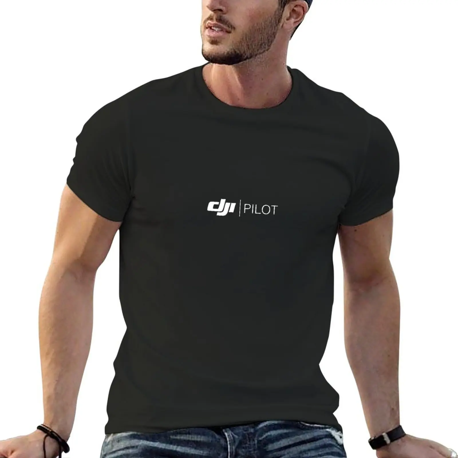 Anime Merchandise China - Melhor vendedor-dji piloto mercadoria camiseta gráfico