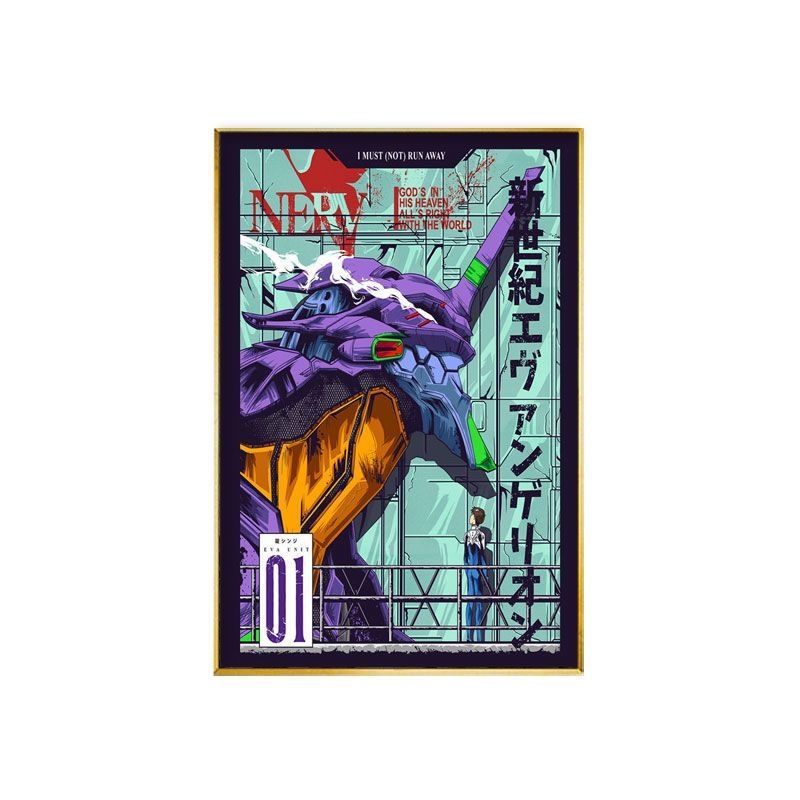 EVA-01 TEST TYPE: Novo Pôster  - Anime Merchandise Types avaliação e preço