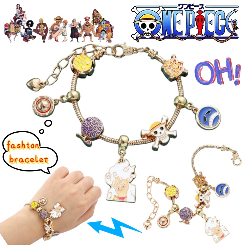 Pulseira Criativa Personalizad - Anime One Piece Merchandise avaliação e preço