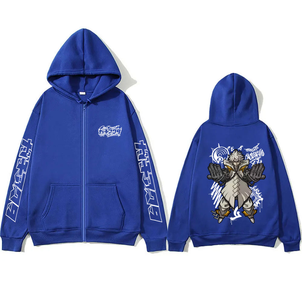 Moletom com Zíper Anime Gachia - Anime Merch Hoodie avaliação e preço