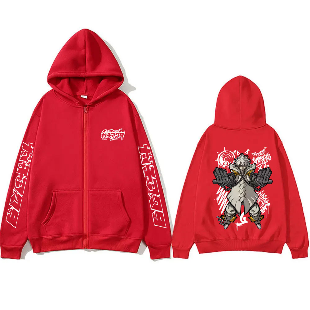 Moletom com Zíper Anime Gachia - Anime Merch Hoodie avaliação e preço
