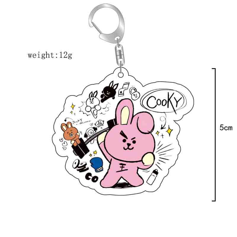 Chaveiro de acrílico fofo do a - Anime Girl Merchandise avaliação e preço