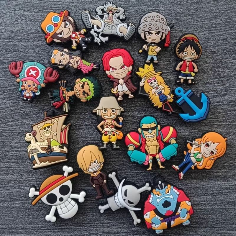 Acessórios para sapatos One Pi - Anime One Piece Merchandise avaliação e preço