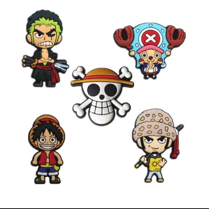 Acessórios para sapatos One Pi - Anime One Piece Merchandise avaliação e preço