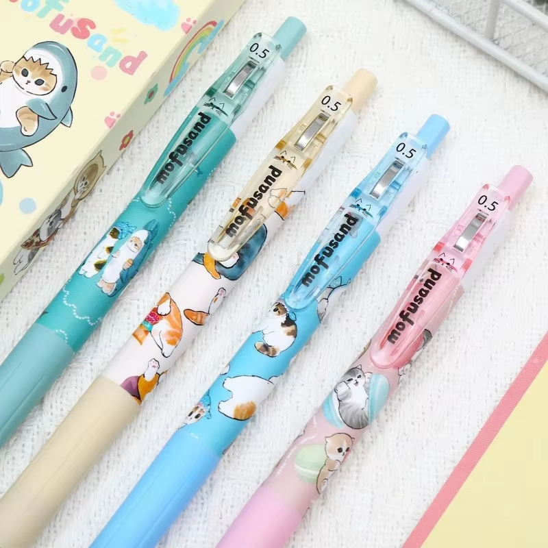 4 unidades de canetas Mofusand - Anime Girl Merchandise avaliação e preço