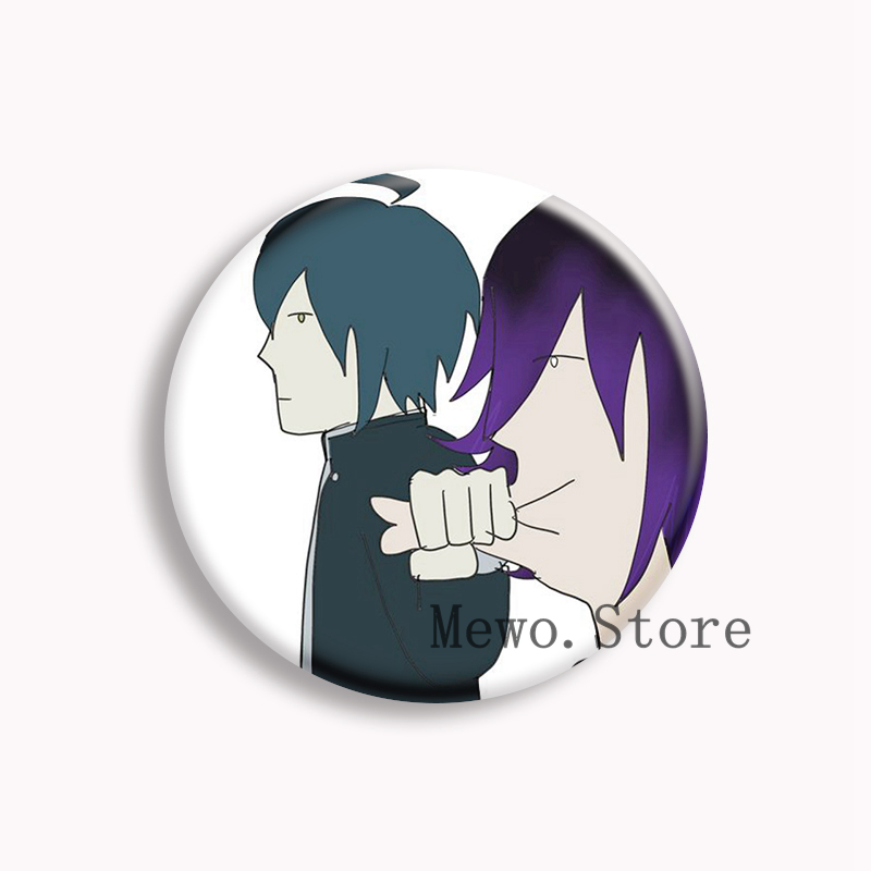 Kokichi ouma shuichi saihara d - Pin Button Badge avaliação e preço