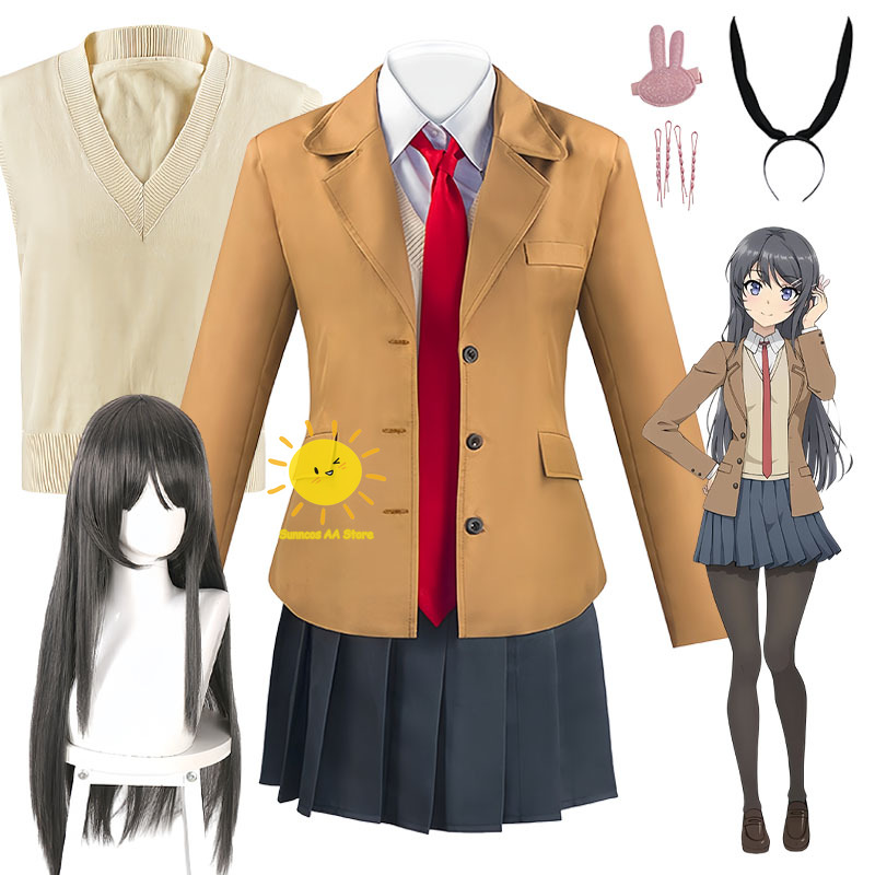 Cosplay de Anime Sakurajima Ma - Anime Girl Merchandise avaliação e preço