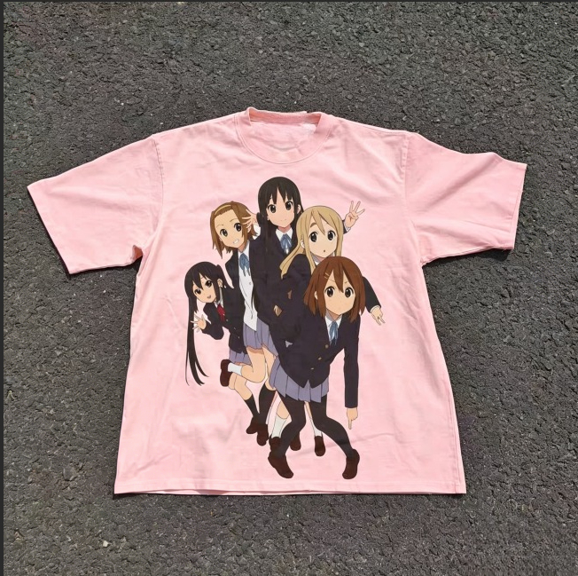 Camiseta Casual Oversized de A - Anime Girl Merchandise avaliação e preço