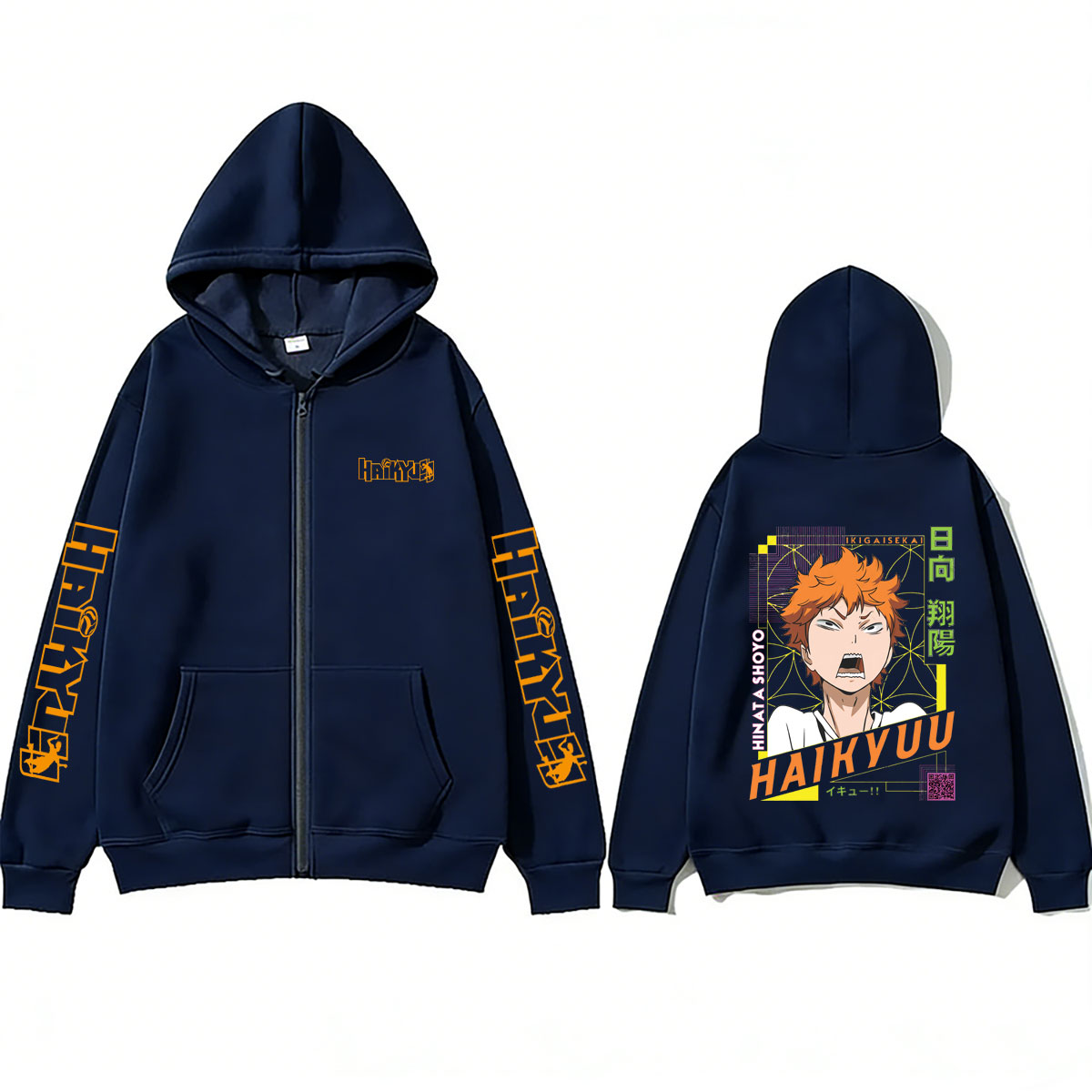 Moletom com Zíper Anime Haikyu - Anime Merch Hoodie avaliação e preço