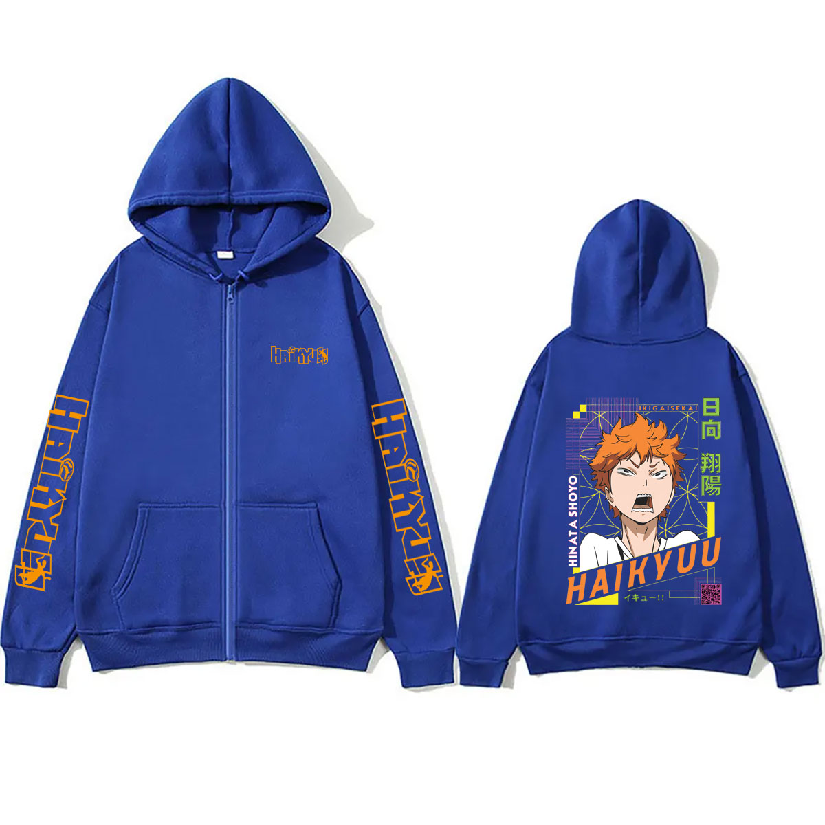 Moletom com Zíper Anime Haikyu - Anime Merch Hoodie avaliação e preço