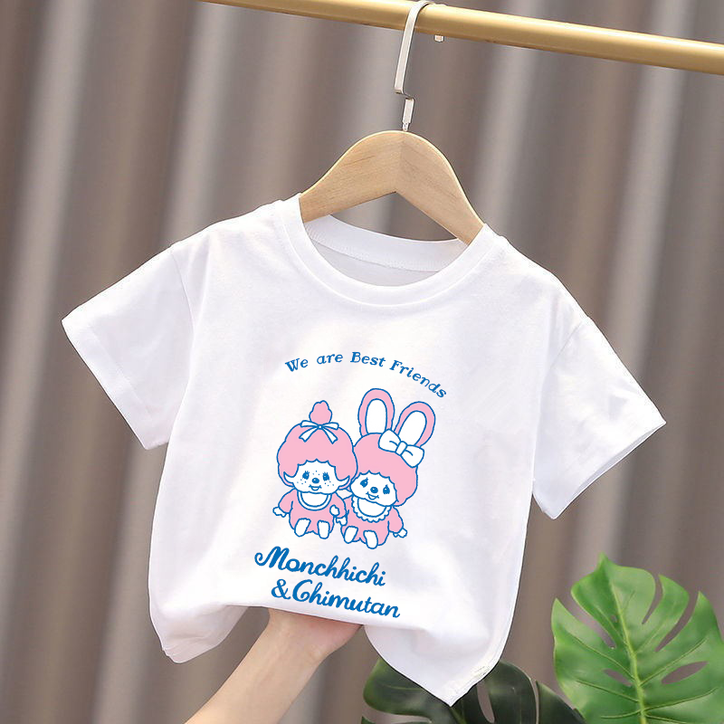 Camisetas infantis monchhichi, - Anime Girl Merchandise avaliação e preço