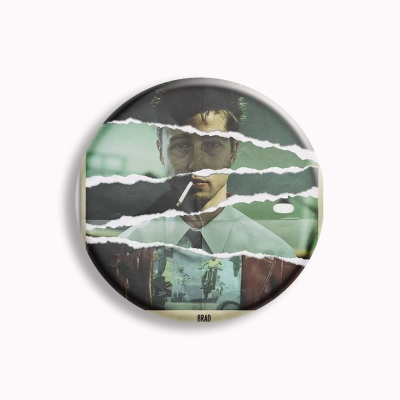 Filme clássico Fight Club Sabã - Pin Button Badge avaliação e preço