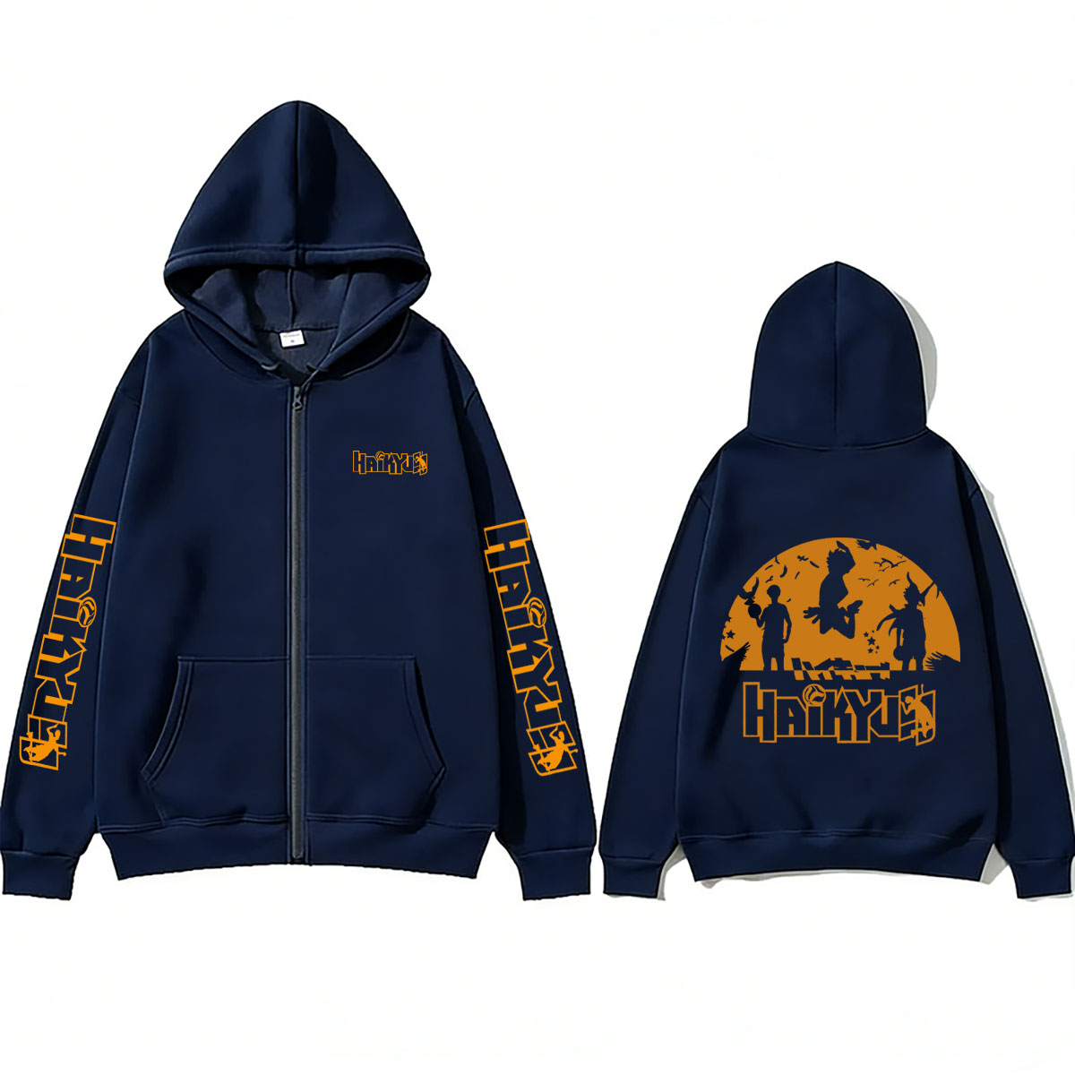 Moletom com Zíper Anime Haikyu - Anime Merch Hoodie avaliação e preço