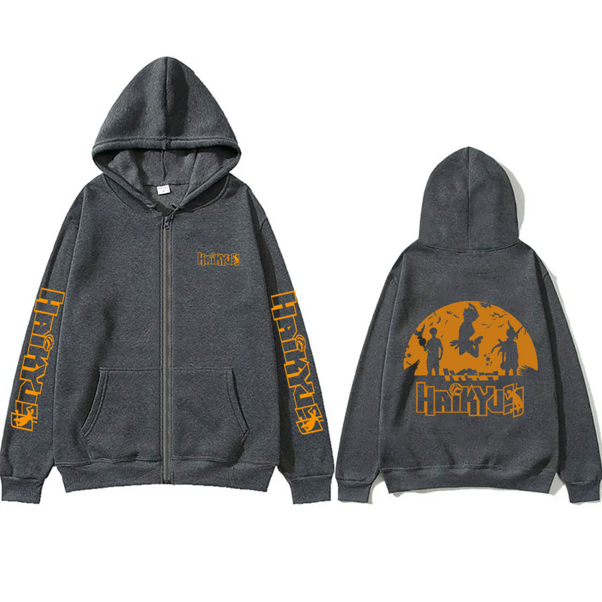 Moletom com Zíper Anime Haikyu - Anime Merch Hoodie avaliação e preço