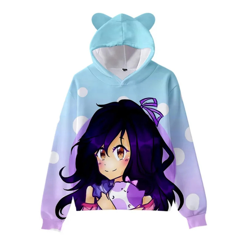 2026 aphmau merch crianças mol - Anime Merch Hoodie avaliação e preço