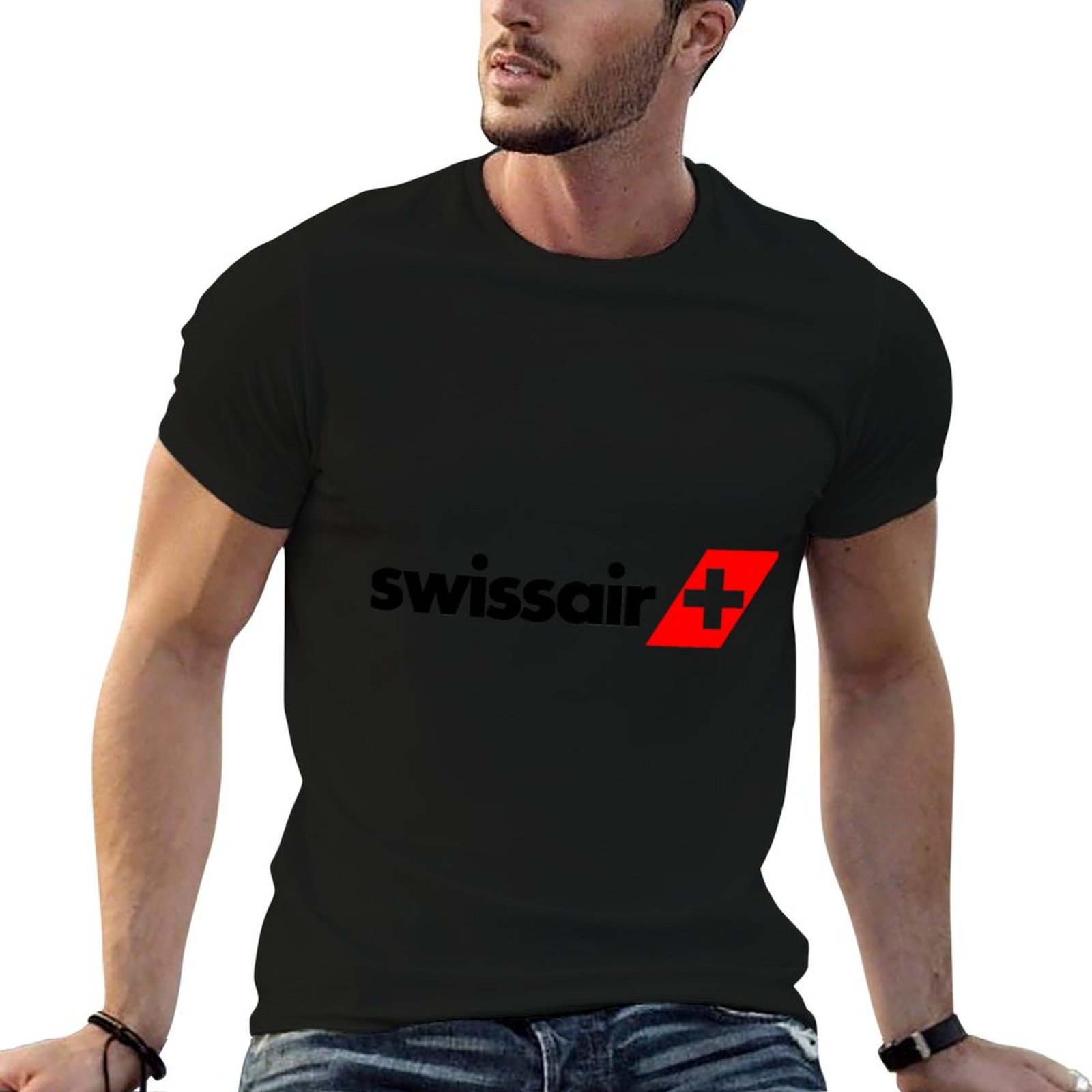 Camiseta masculina com logotip - Anime Merchandise Logo avaliação e preço