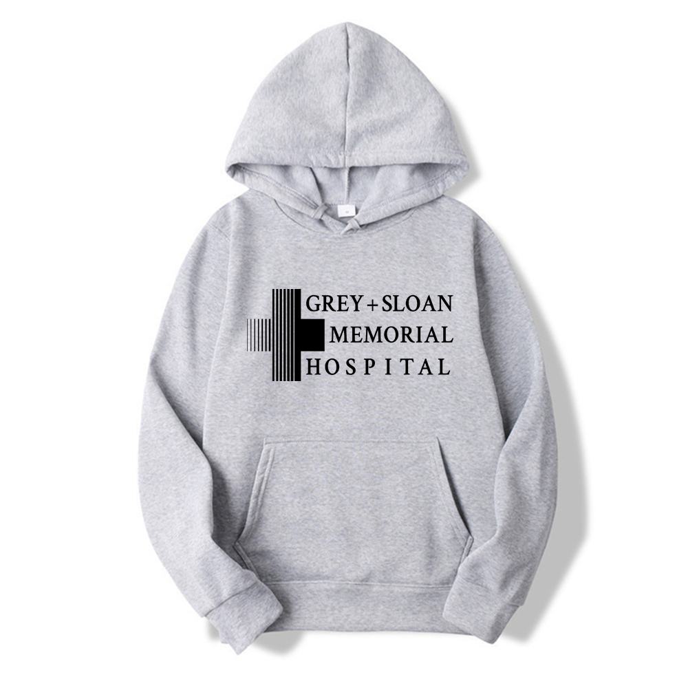 Grey's Anatomy Hoodie Cinza Sl - Anime Merch Hoodie avaliação e preço