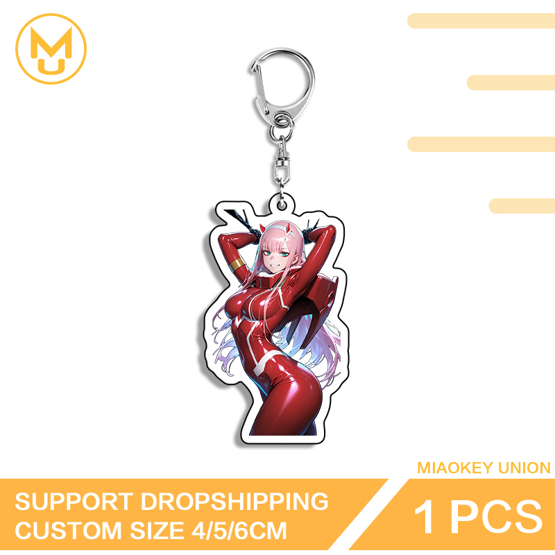 Porta-Chaves Zero Two Anime Wa - Anime Waifu Merchandise avaliação e preço